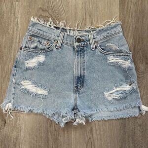 vintage levi shorts